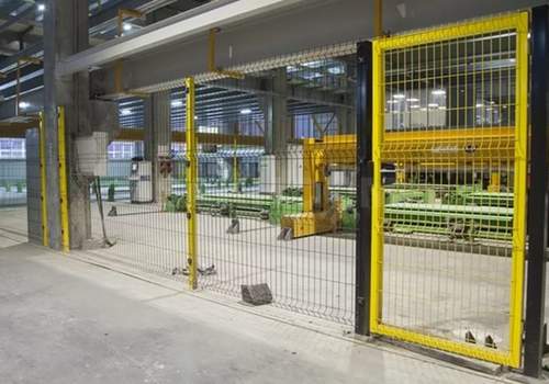 Ограждение 3D внутри производственного цеха в Зеленодольске