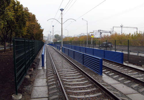 Системы ограждений железных дорог и автомагистралей в Зеленодольске